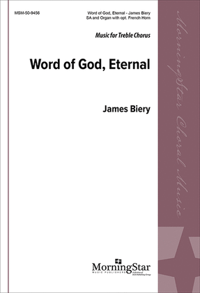 Book cover for Word of God Eternal (Choral Score)