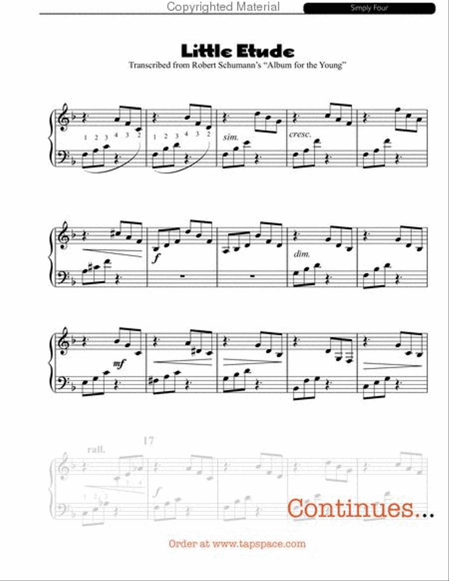Simply Four Marimba scores gallery preview page 19