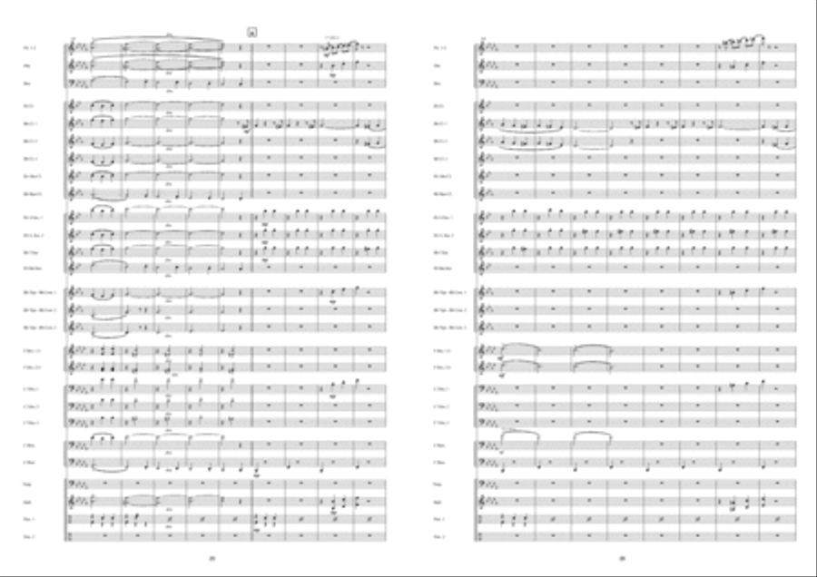 Edith Piaf ! Concert Band scores gallery preview page 14