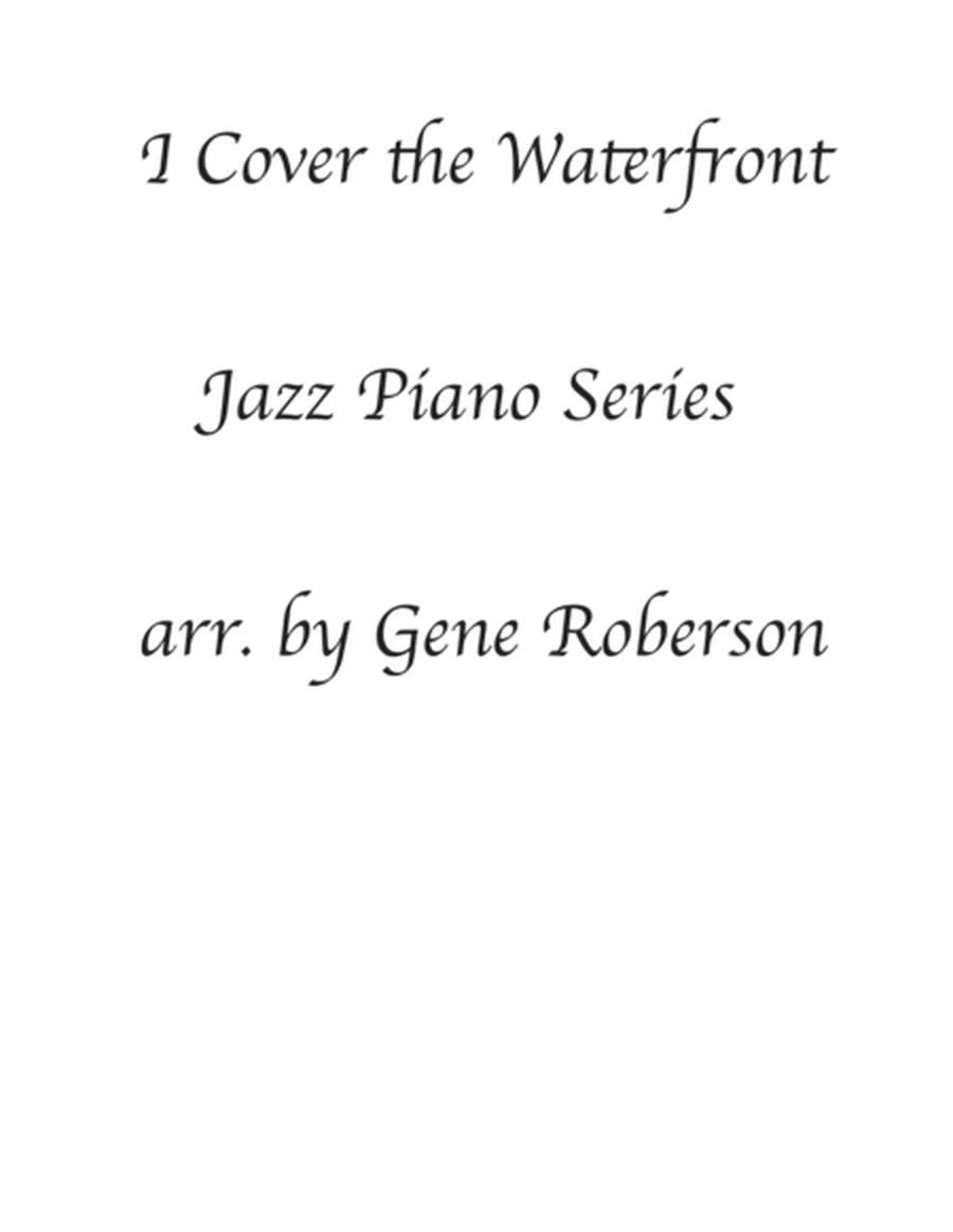 I Cover the Waterfront. Smooth Jazz Piano Collection image number null