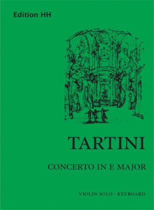Book cover for Concerto in E major (D.48)