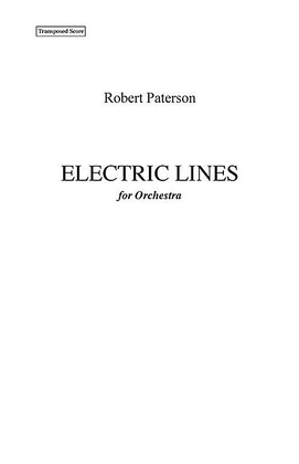 Electric Lines (conductor's score)