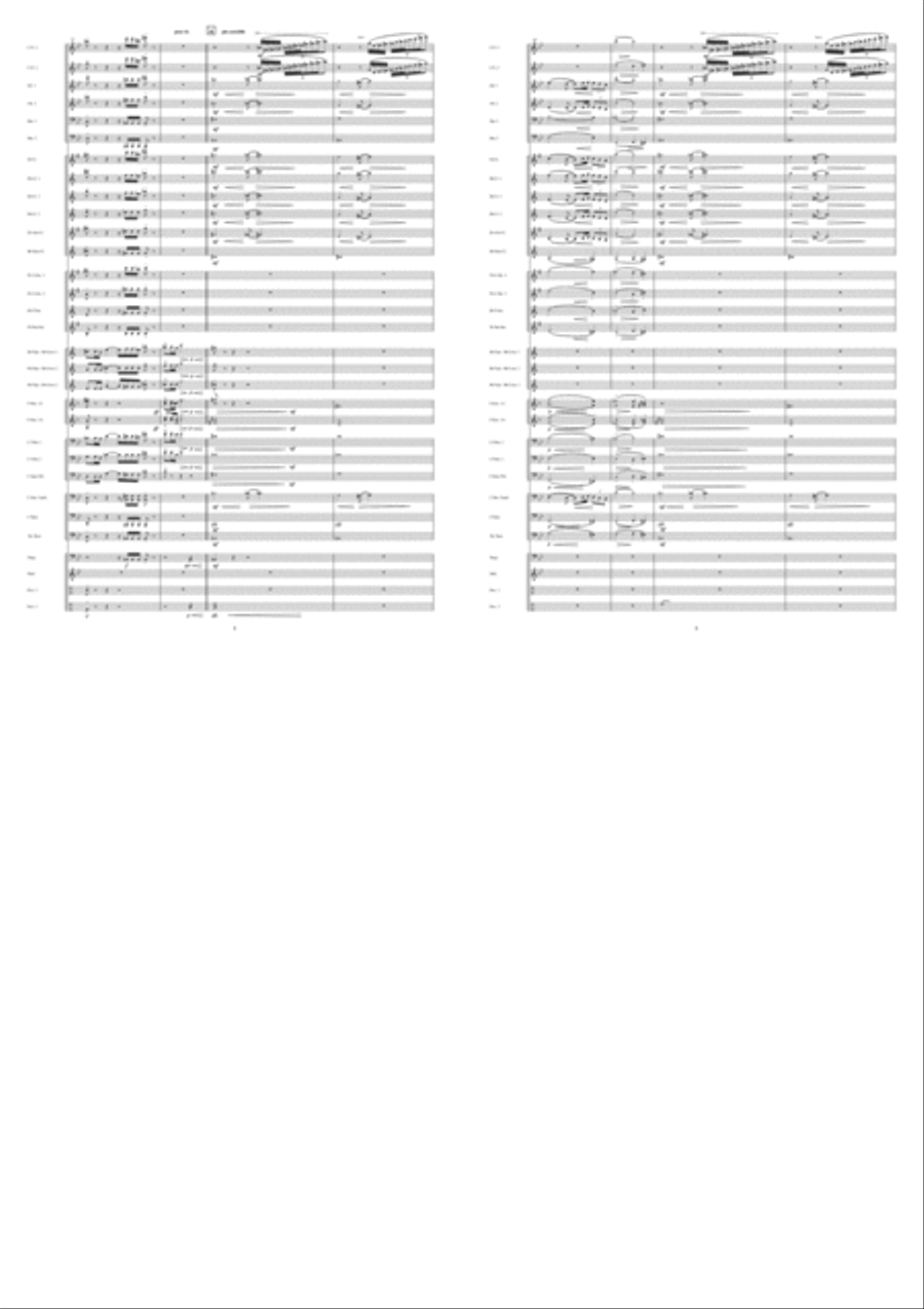The Sea Hawk Concert Band scores gallery preview page 4