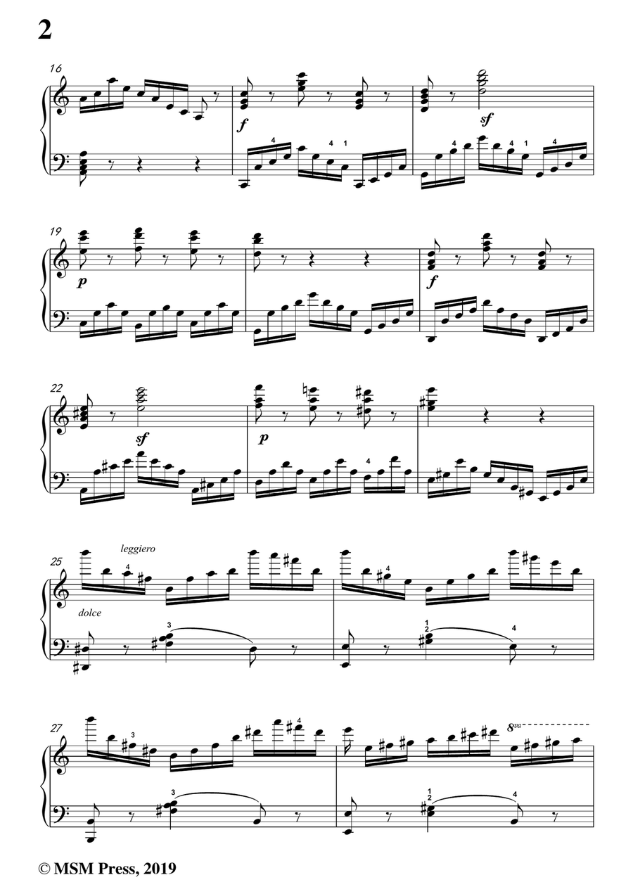 Czerny-The Art of Finger Dexterity,Op.740 No.31,for Piano Piano Solo scores gallery preview page 4