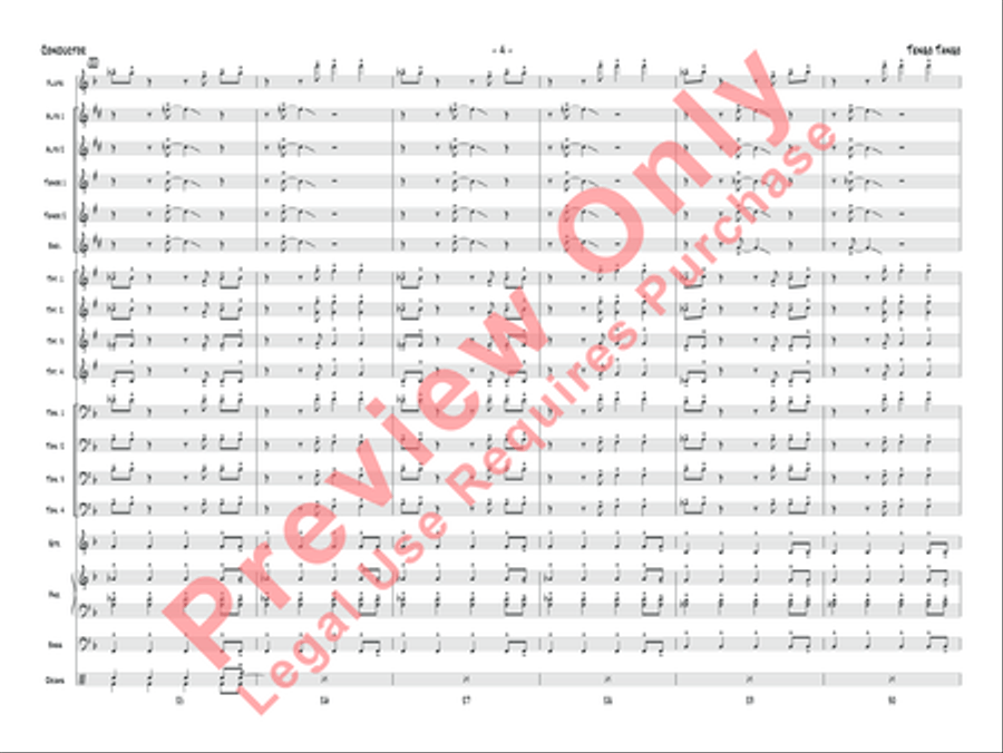 Tengo Tango Jazz Ensemble scores gallery preview page 5