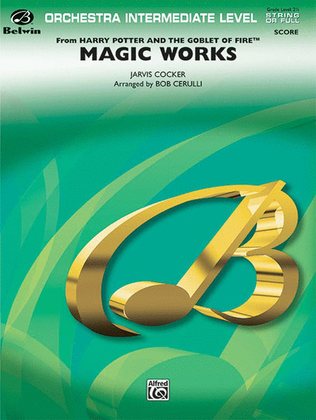 Book cover for Magic Works (from Harry Potter and the Goblet of Fire)