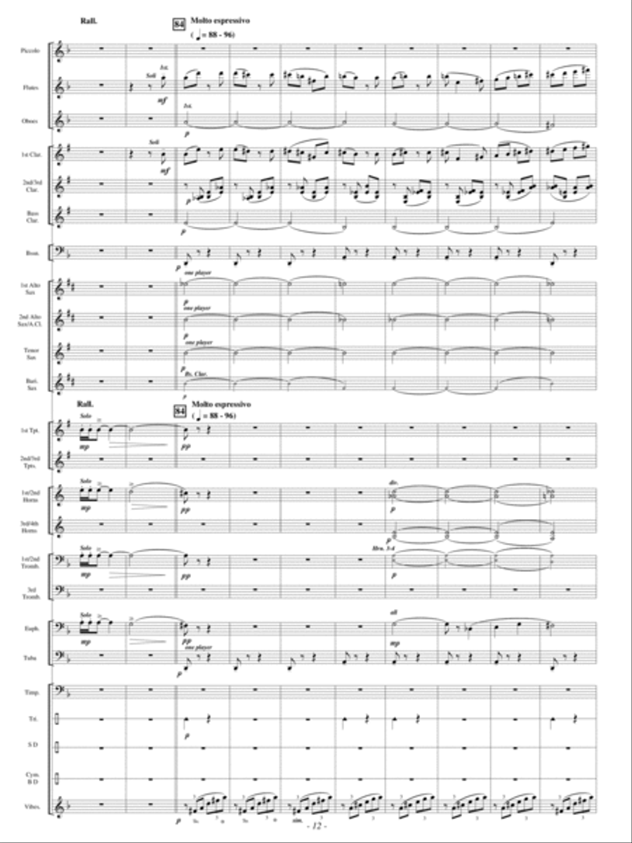 Festive Dance from Faust by Charles Francois Gounod Concert Band - Sheet Music page 11