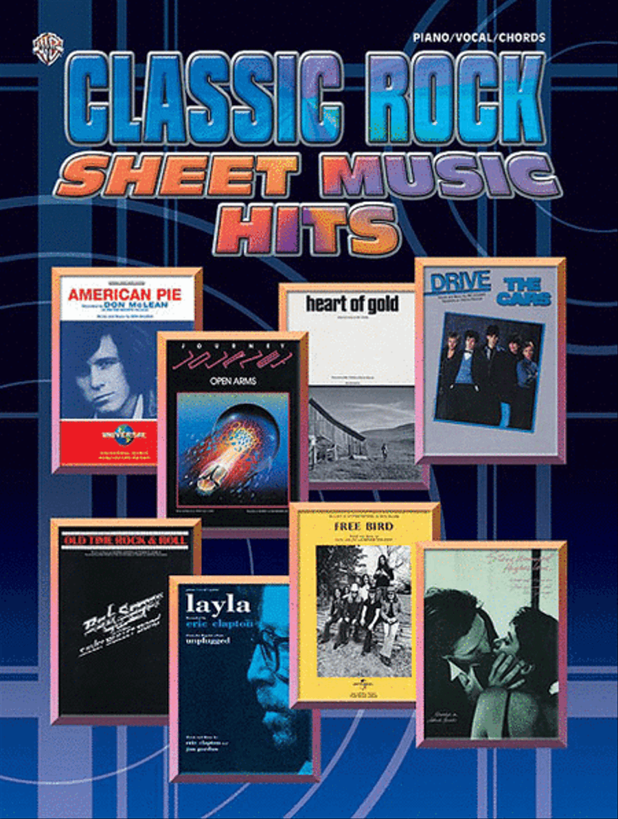 Classic Rock Sheet Music Hits