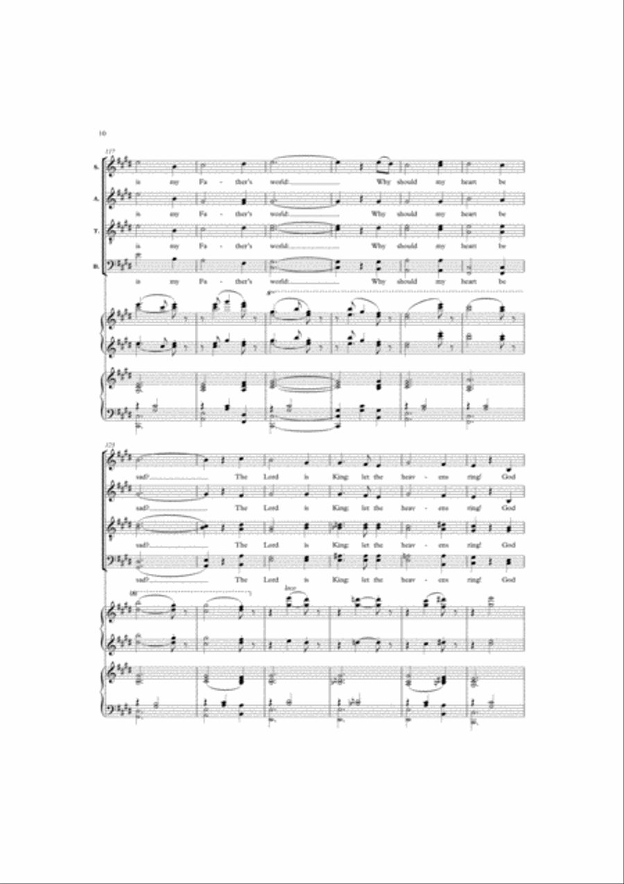 This is my Father's world 4-Part scores gallery preview page 2