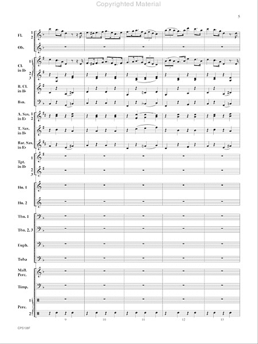 Aisling Gaelach Concert Band scores gallery preview page 6