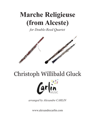 Marche Religieuse (from Alceste) by Gluck - Arranged for Double-Reed Quartet