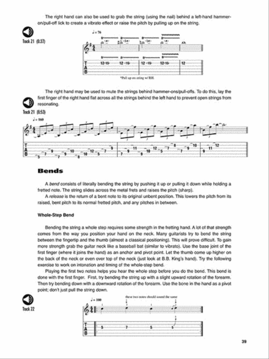 Ultimate Guitar Technique Guitar Tablature scores gallery preview page 4