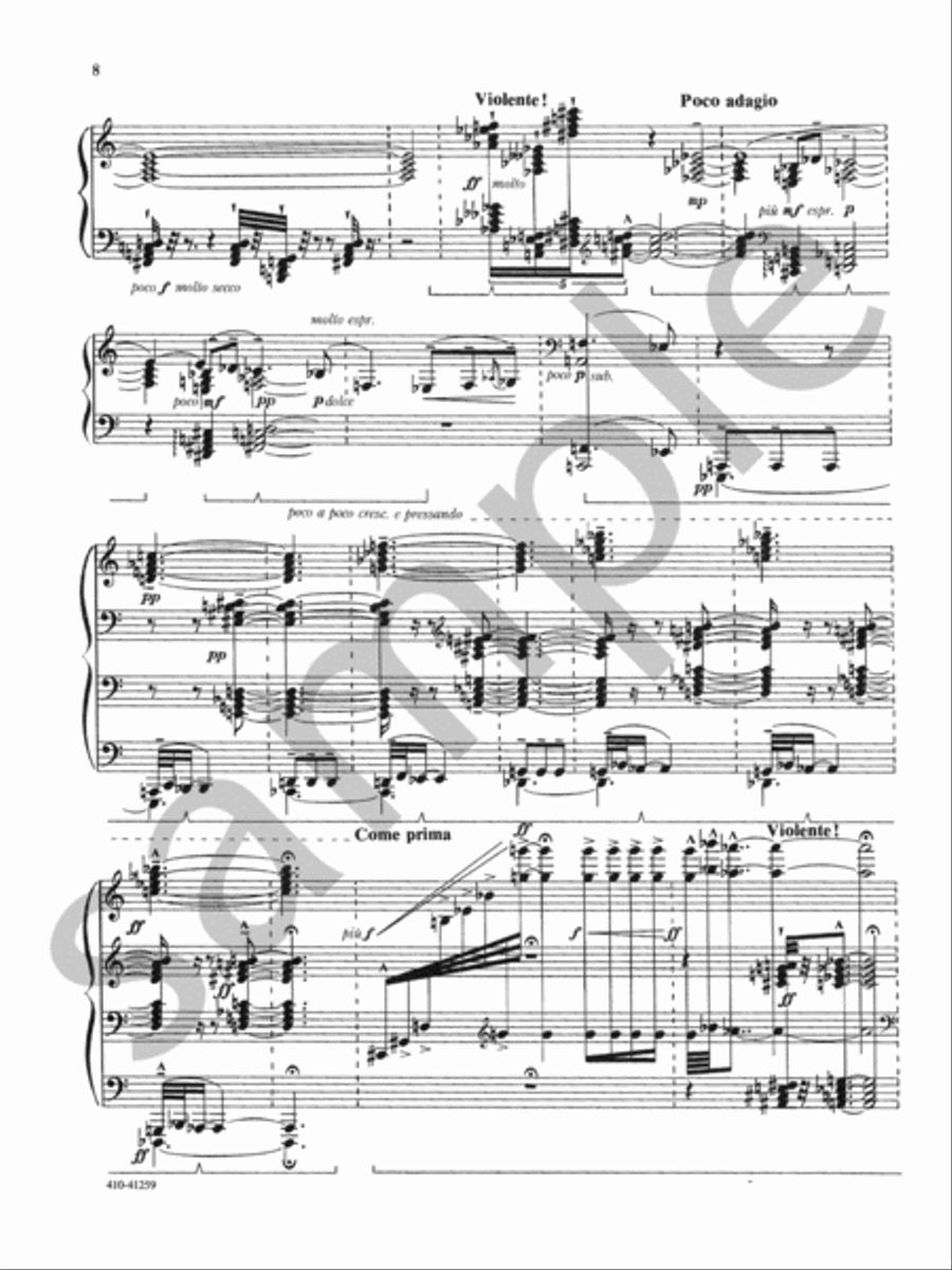 Four Short Sonatas Chamber Music scores gallery preview page 9