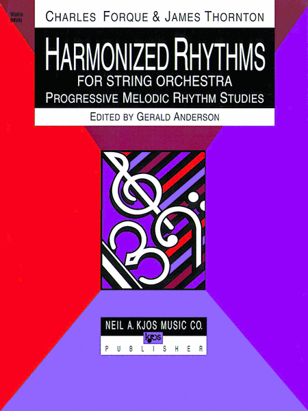 Harmonized Rhythms For Strings, Violin