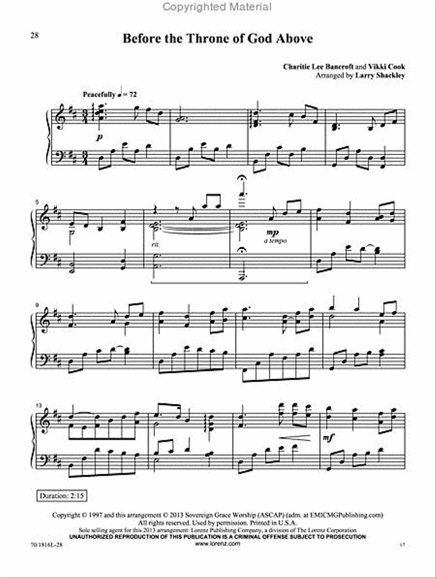 His Name Is Higher Piano Solo scores gallery preview page 4