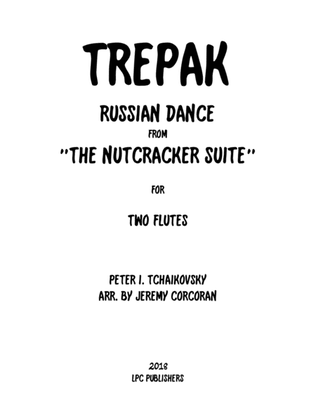 Book cover for Trepak from The Nutcracker Suite for Two Flutes