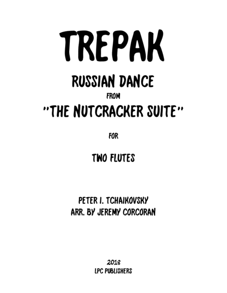 Trepak from The Nutcracker Suite for Two Flutes image number null