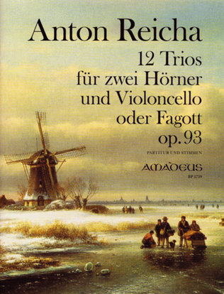 Book cover for 12 Trios op. 93