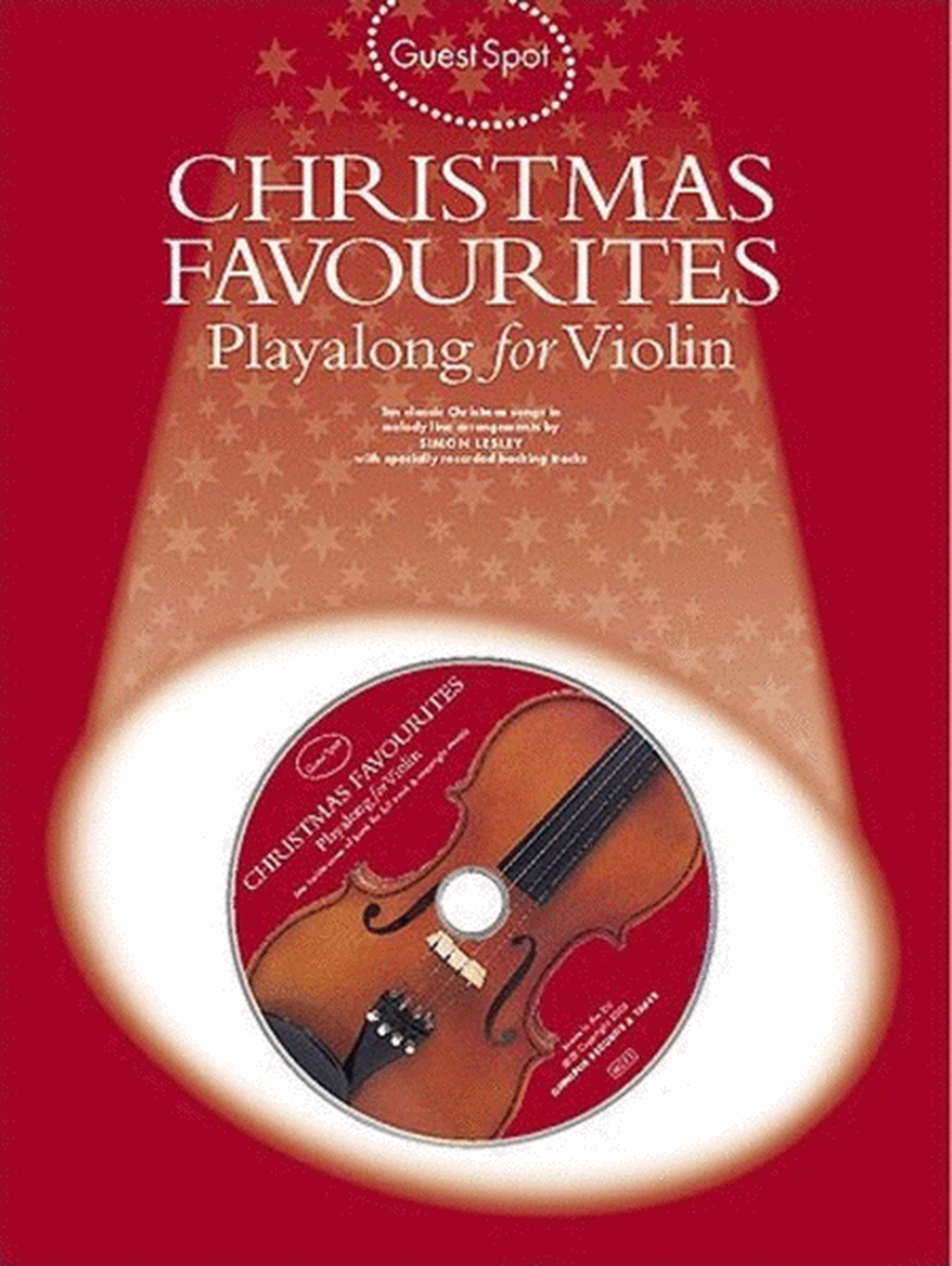 Guest Spot Christmas Favourites Violin Book/CD