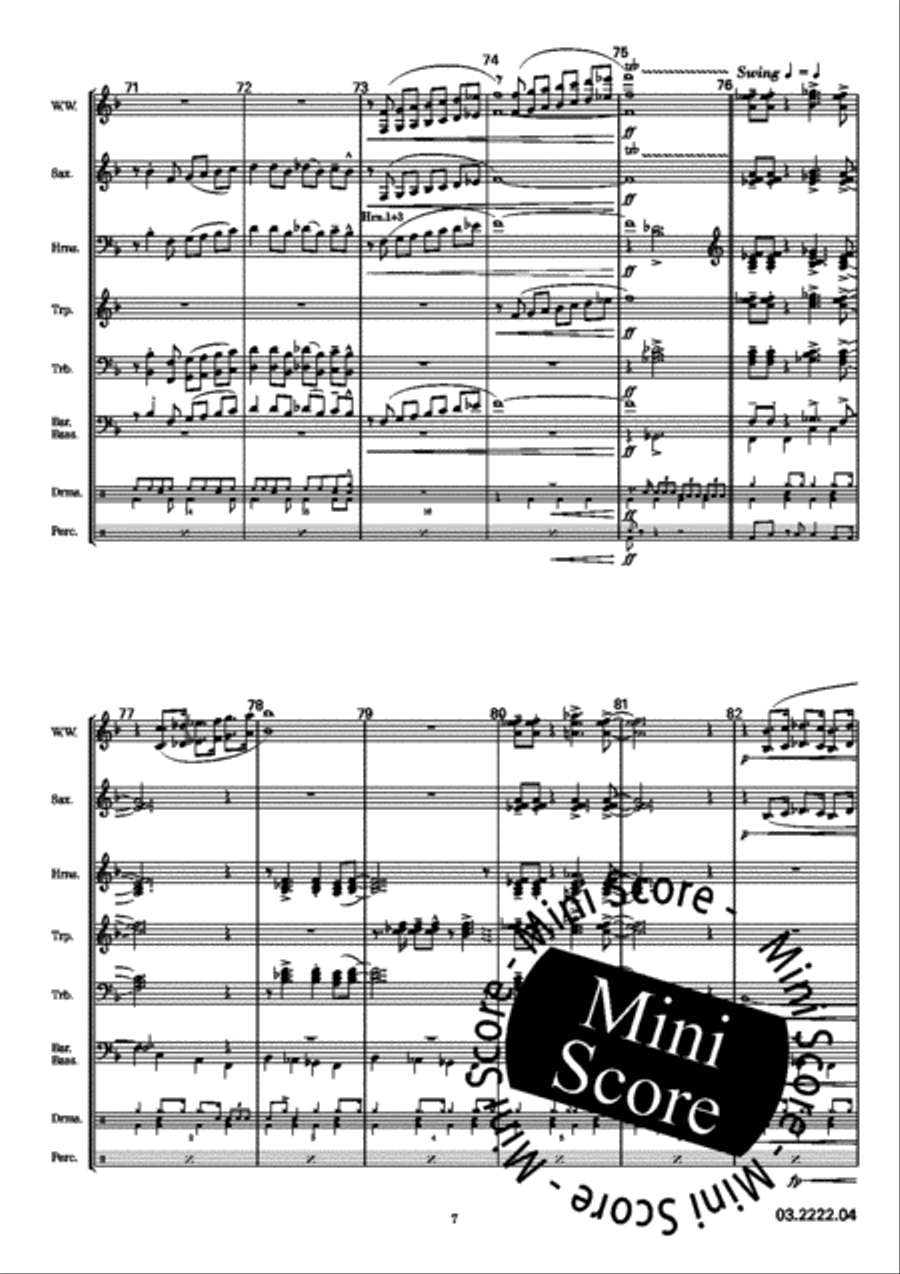 Rock and Go Rock and Go Concert Band scores gallery preview page 26