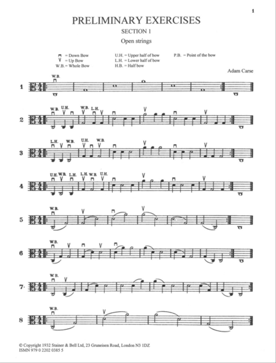 Viola School of Progressive Studies. Book 1 Viola scores gallery preview page 2