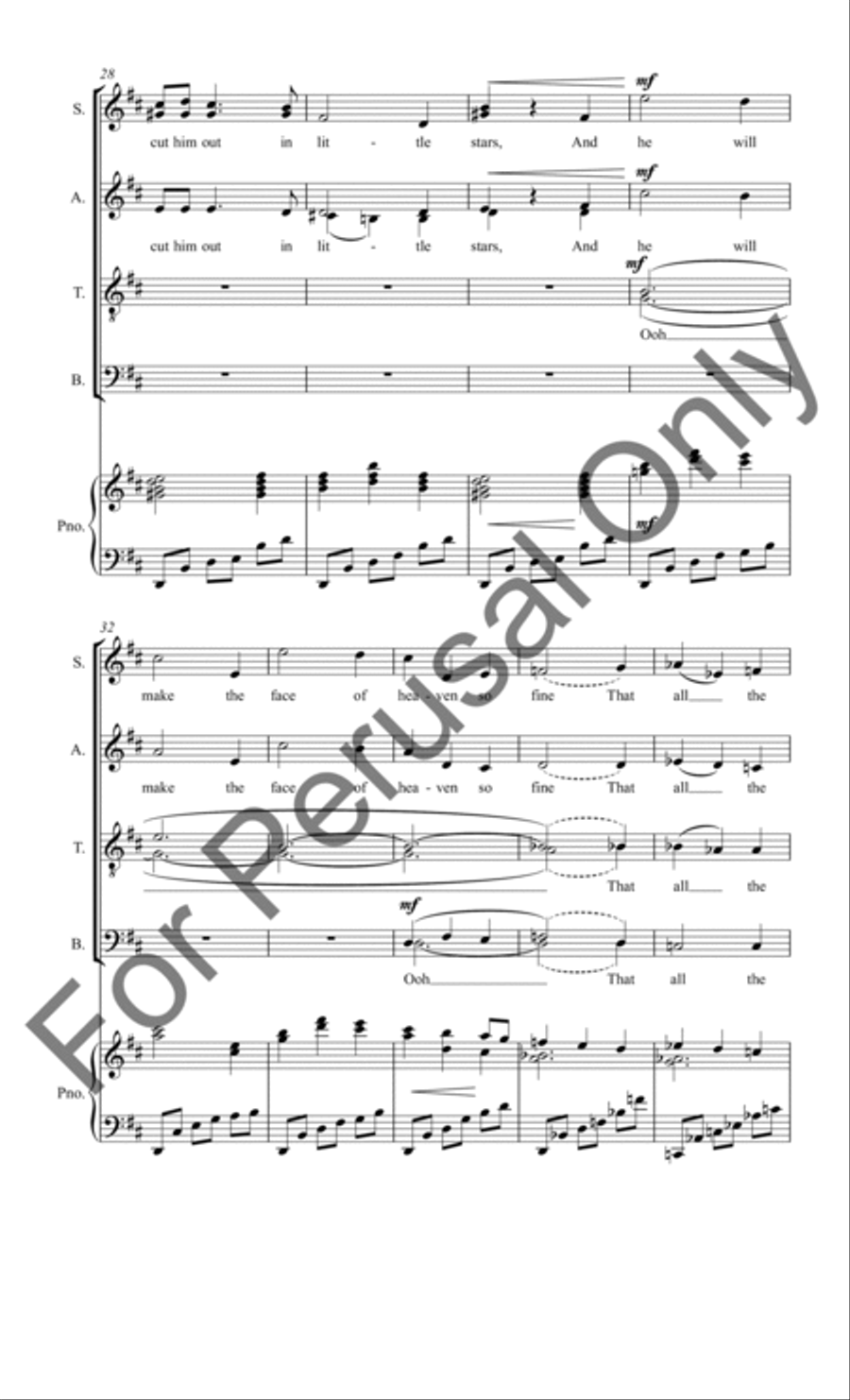 Eulogy 4-Part scores gallery preview page 5
