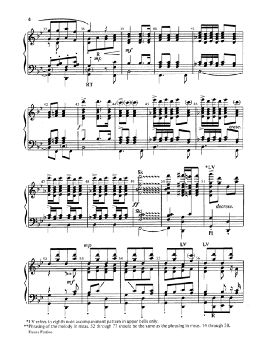Danza Festivo 5-Octaves scores gallery preview page 4