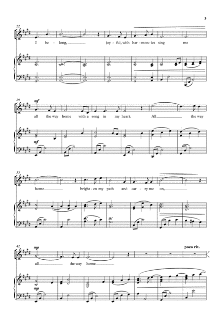 All the way home SSA scores gallery preview page 3