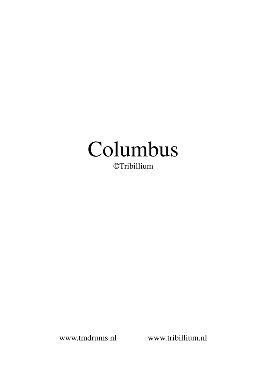 Columbus School and Community scores gallery preview page 1