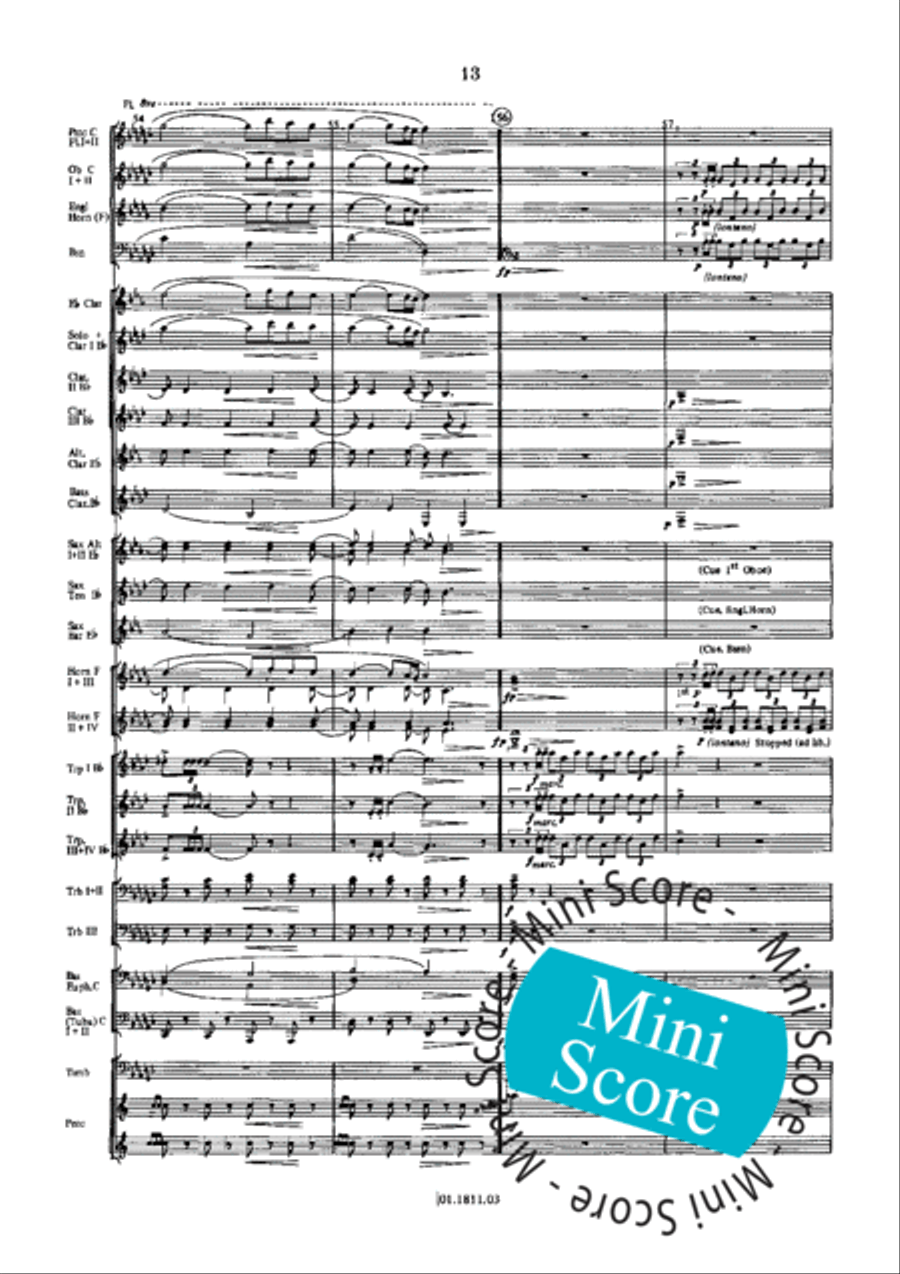 March to Mars March to Mars Concert Band scores gallery preview page 17
