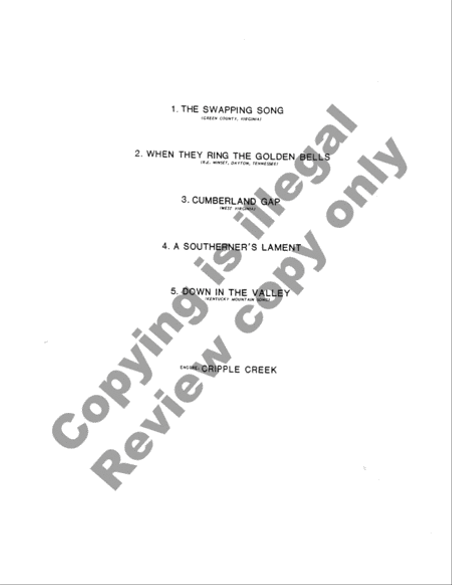A Garland of Southern Song Medium Voice scores gallery preview page 3