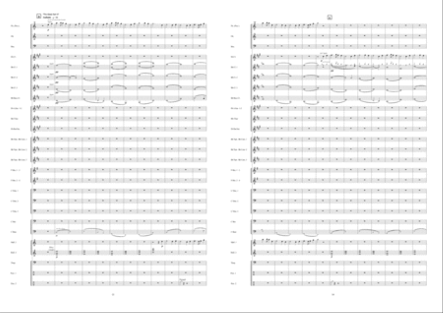 The Last Of The Mohicans Fanfare Band scores gallery preview page 8