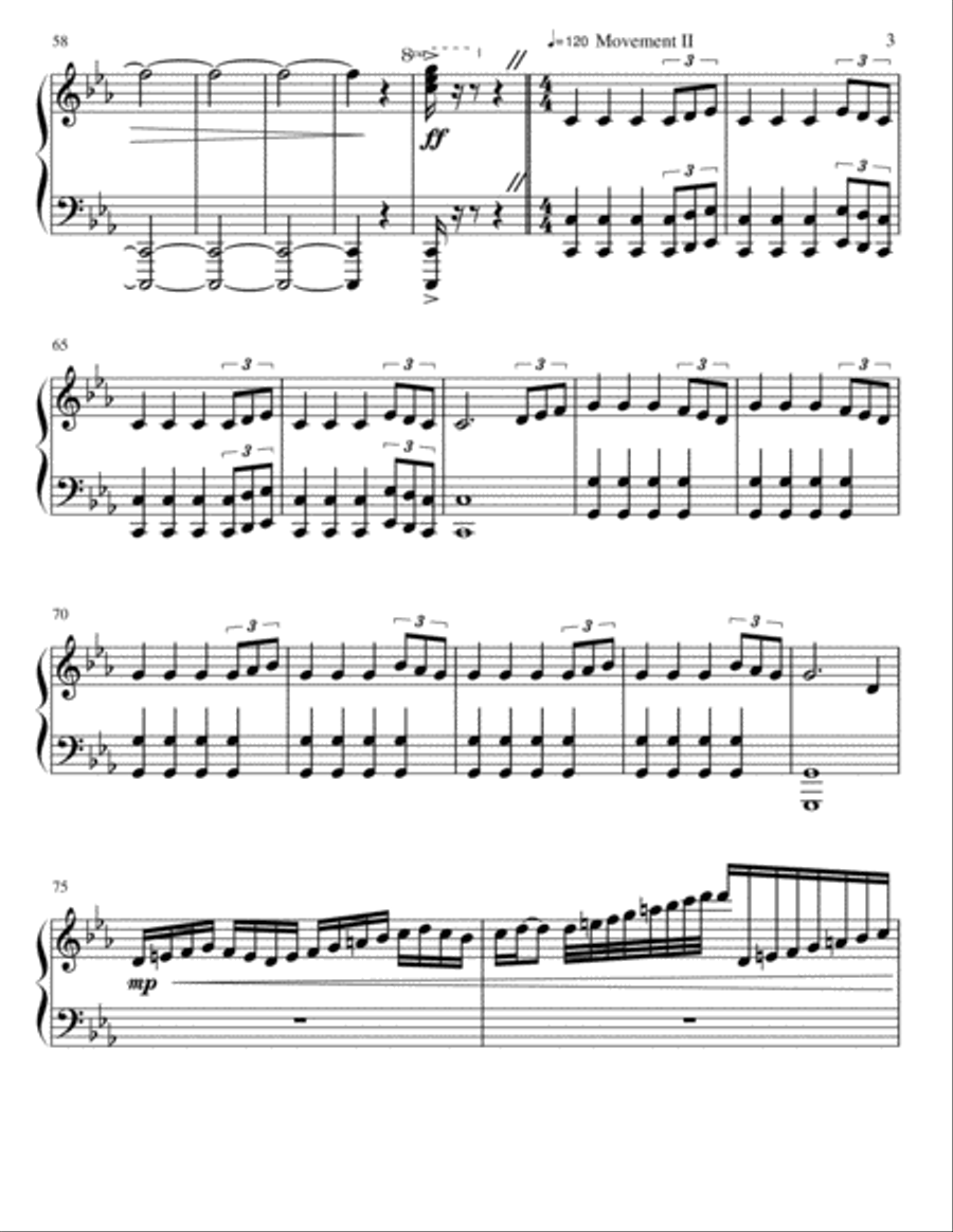 Ember Tree Collection Piano Solo scores gallery preview page 3