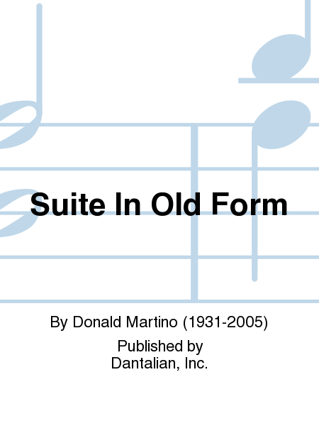 Suite In Old Form