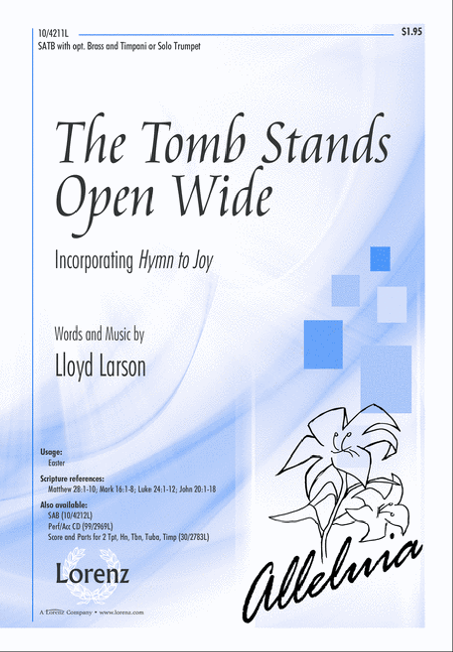 The Tomb Stands Open Wide 4-Part scores gallery preview page 2