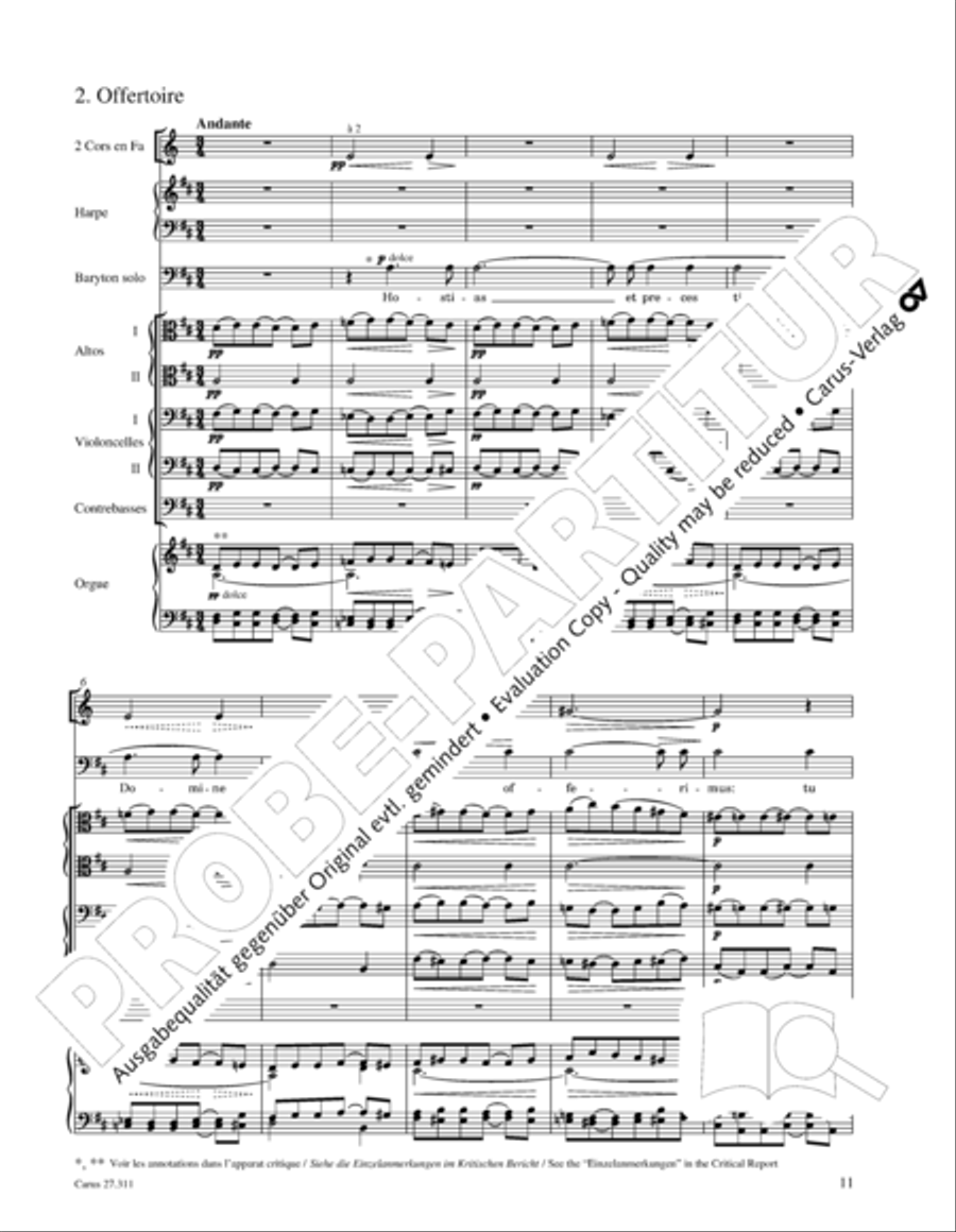 Requiem - church version (Requiem. Fassung mit kleinem Orchester) 4-Part scores gallery preview page 27