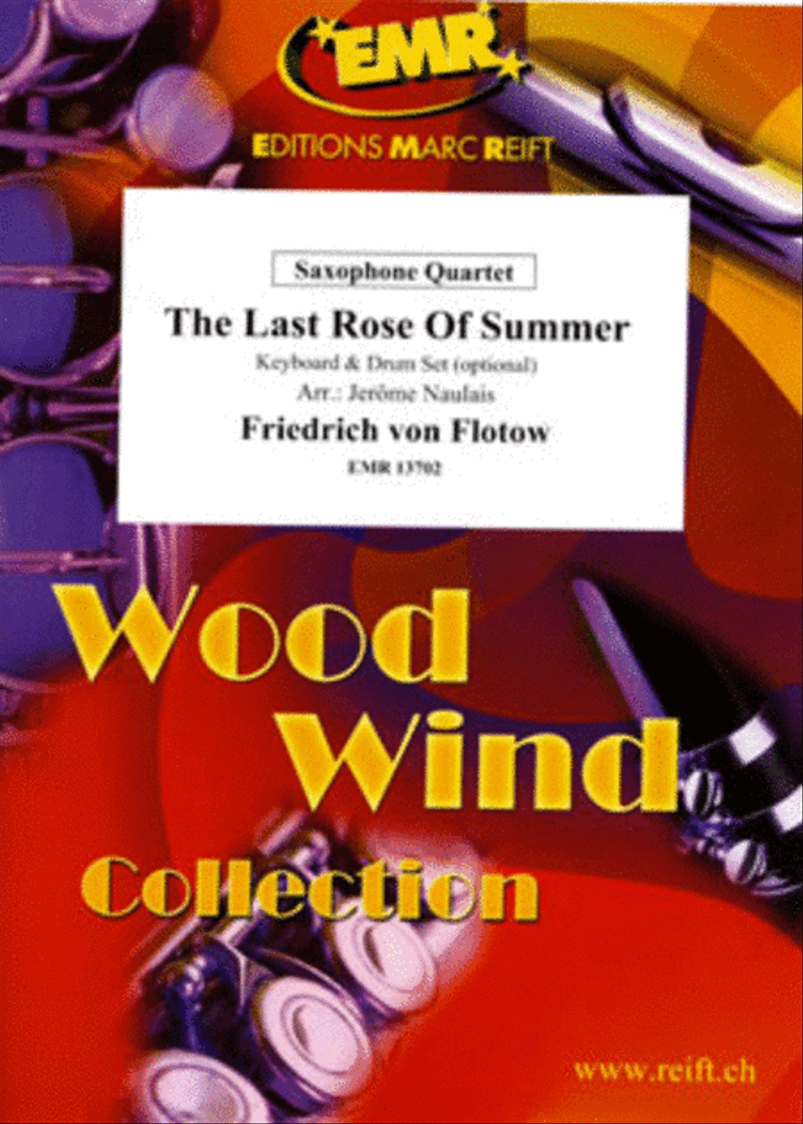 The Last Rose Of Summer The Last Rose Of Summer Saxophone Quartet scores gallery preview page 1