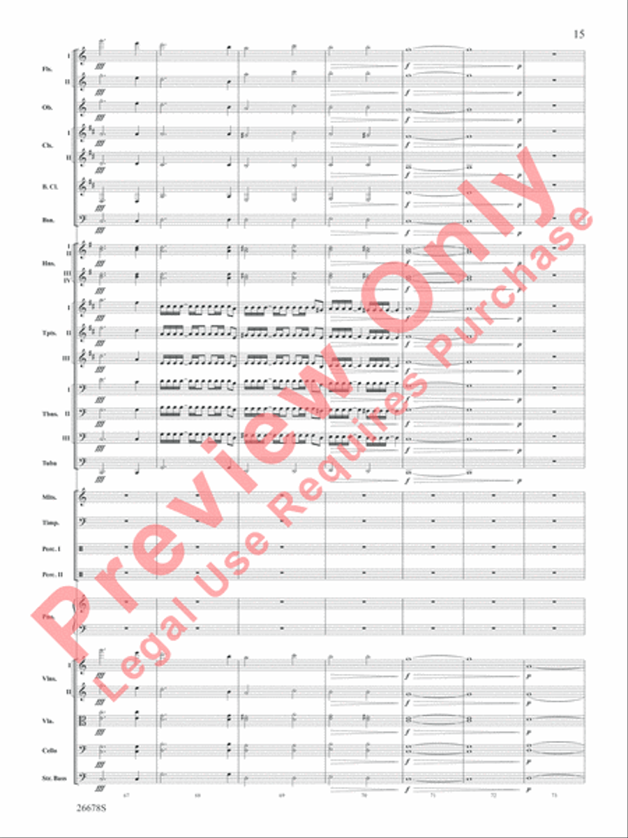 Suite from Video Games Live Full Orchestra scores gallery preview page 16