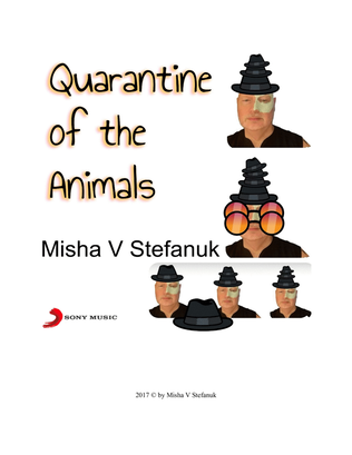 Book cover for Somewhat Not a Children Album or Quarantine of the Animals, Не Детский Альбом или Карантин Зверей