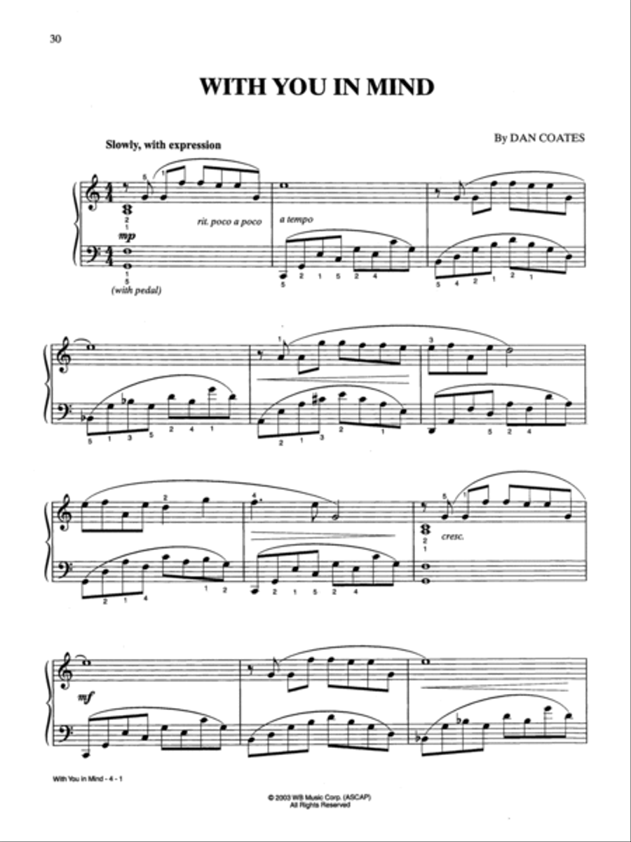 8 Original Piano Solos Piano Solo scores gallery preview page 4