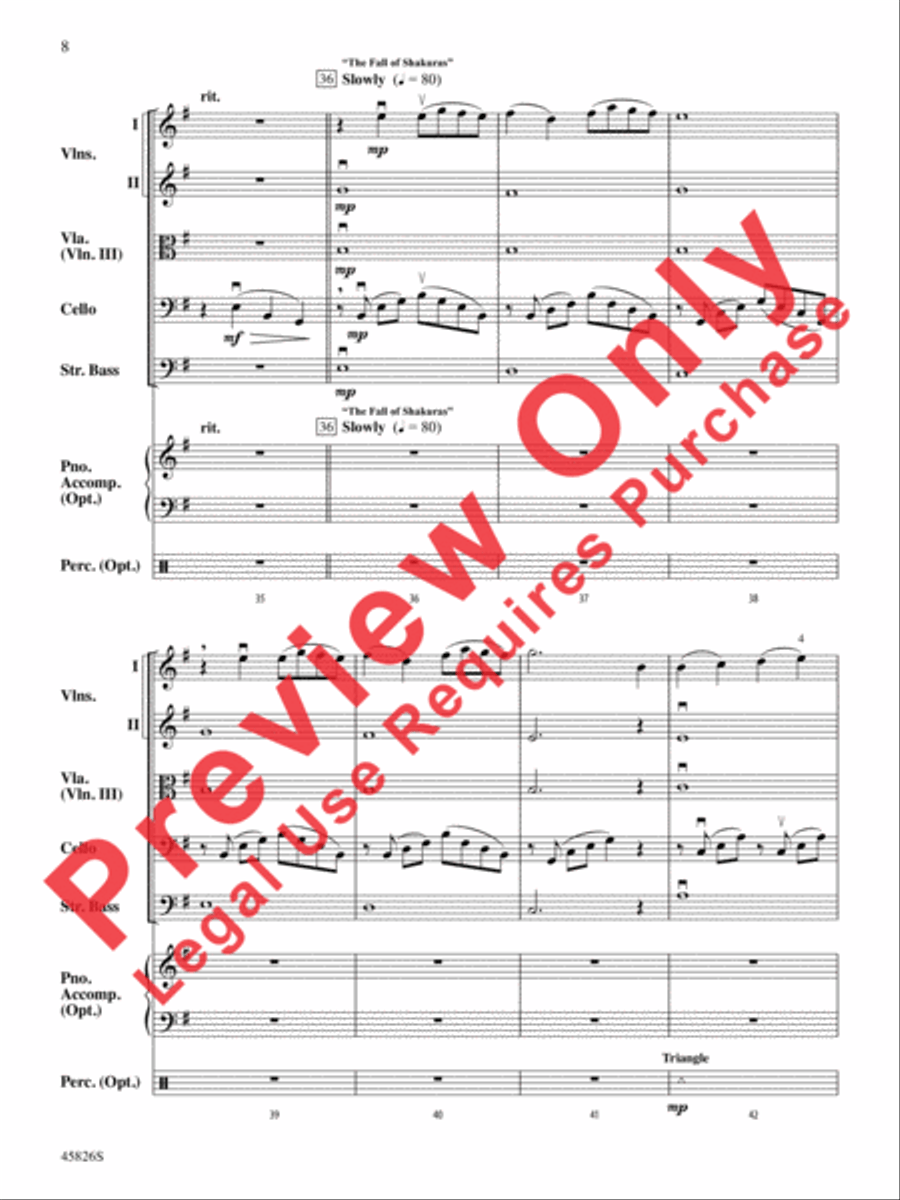 StarCraft II: Legacy of the Void, Selections from String Orchestra scores gallery preview page 8