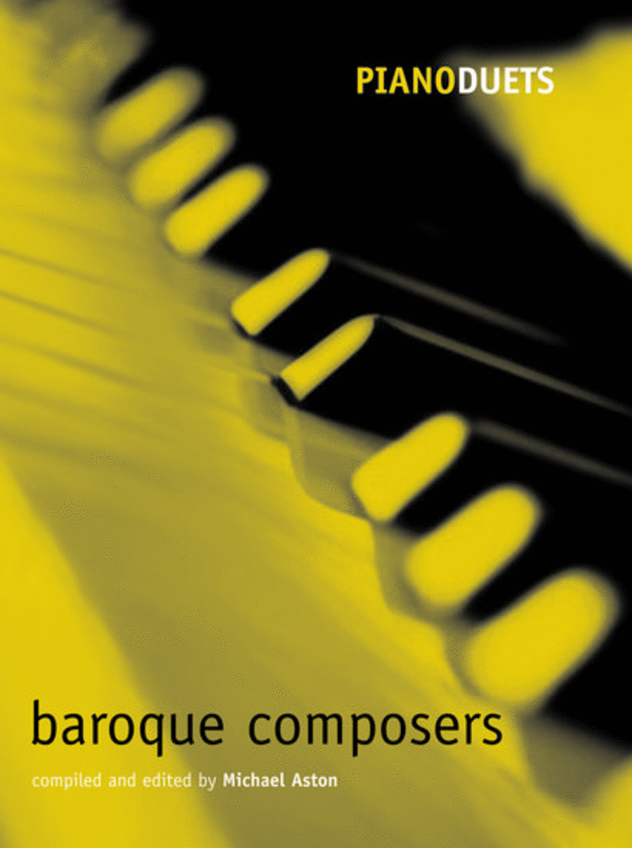 Piano Duets: Baroque Composers Piano Duet scores gallery preview page 1