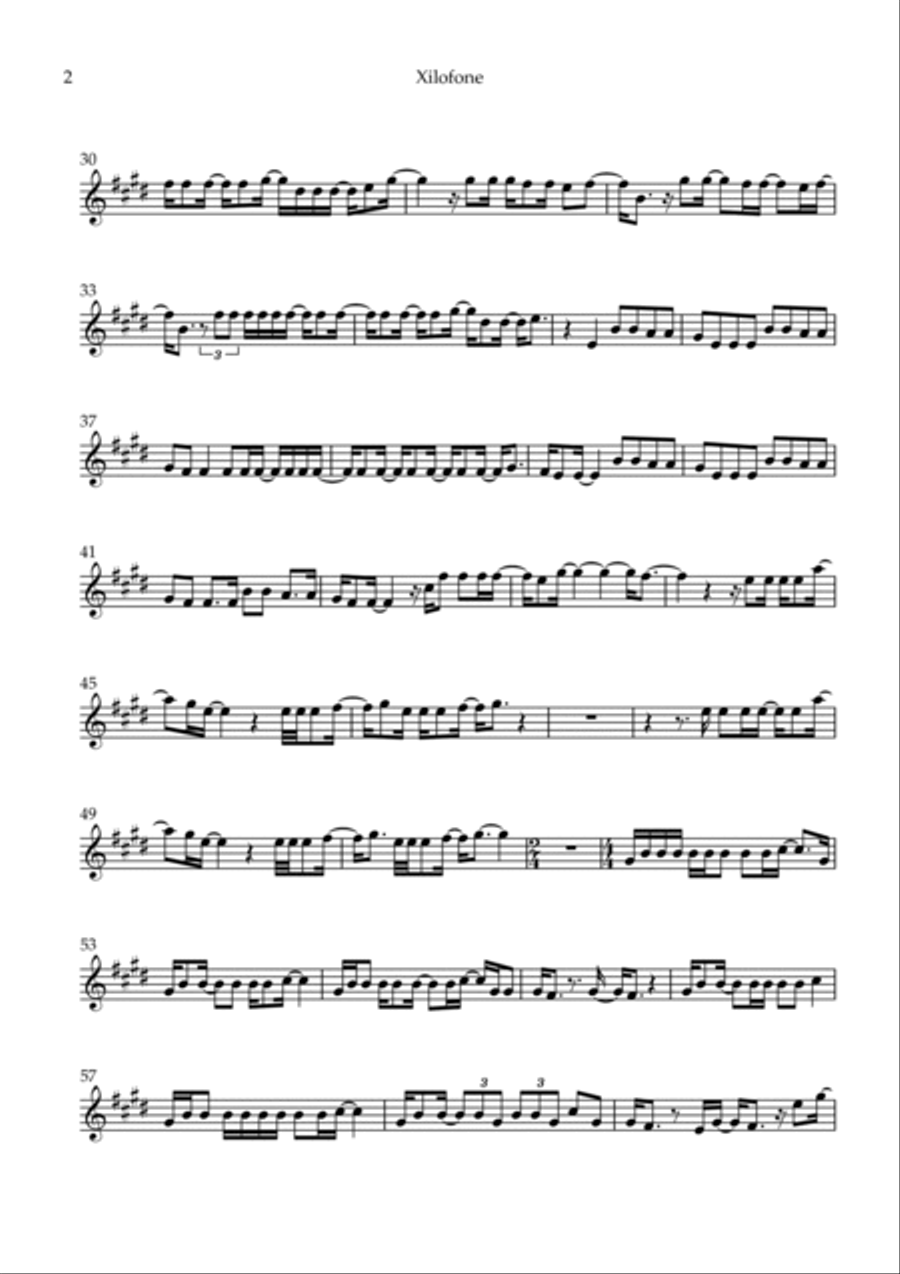But Daddy I Love Him But Daddy I Love Him Percussion scores gallery preview page 2
