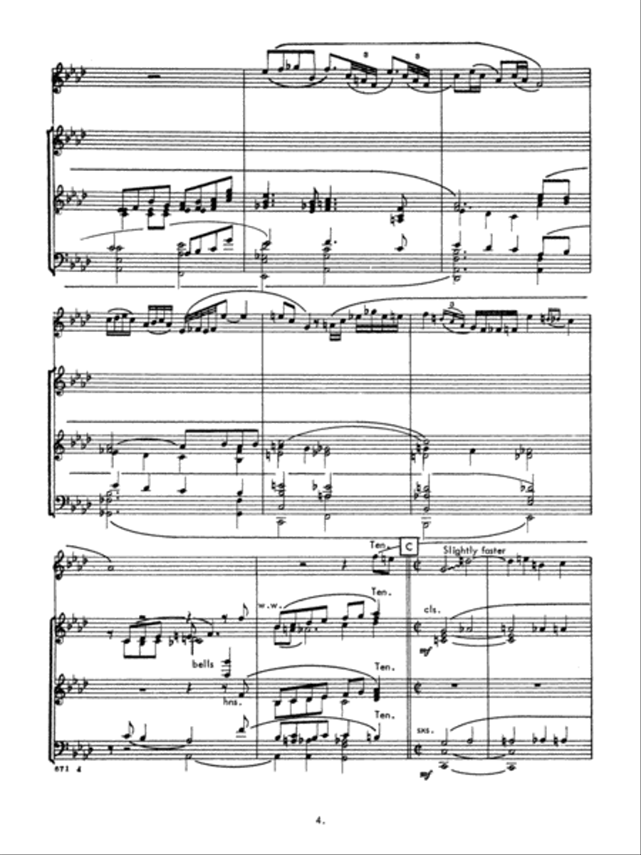 Persuasion: Score Concert Band scores gallery preview page 6
