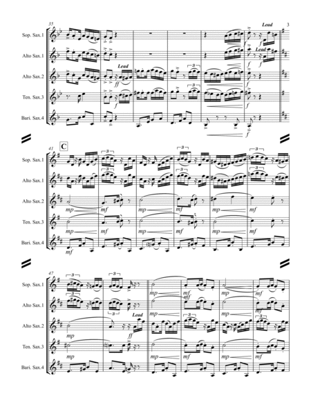 El Choclo (Tango) (for Saxophone Quartet SATB or AATB) image number null