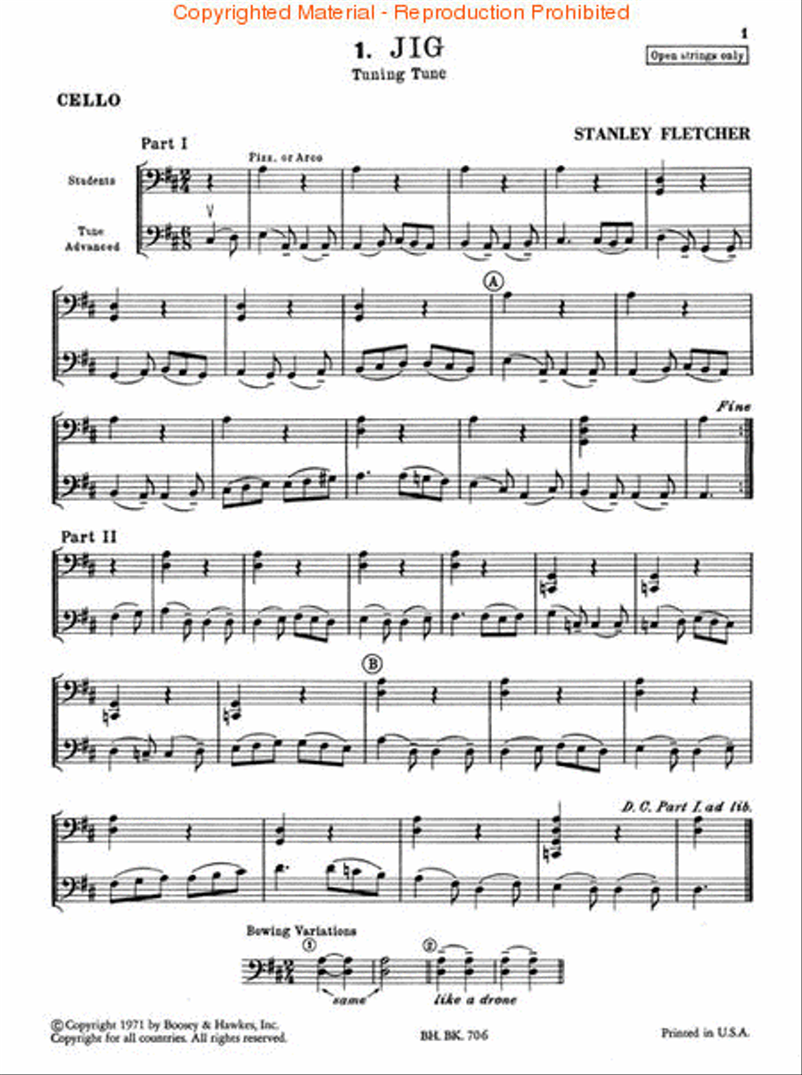 New Tunes for Strings – Book 1 String Orchestra scores gallery preview page 2