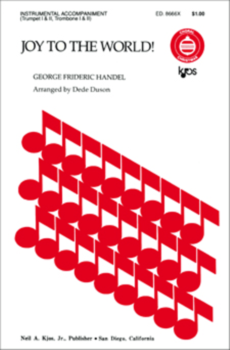Joy to the World - Brass Accompaniment 4-Part scores gallery preview page 1