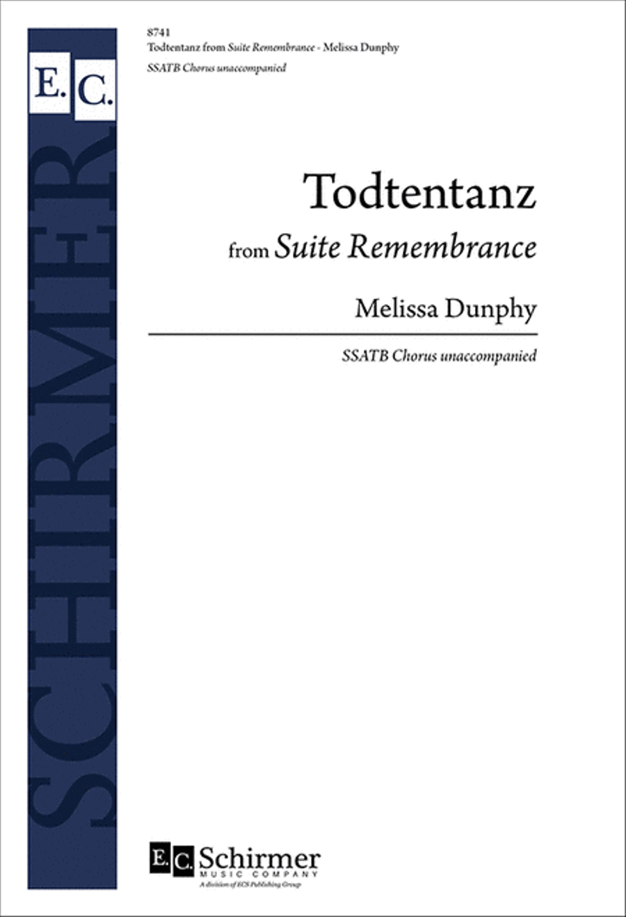 Todtentantz from Suite Remembrance SSATB scores gallery preview page 1