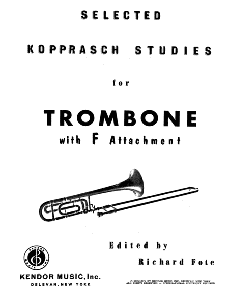 Selected Kopprasch Studies