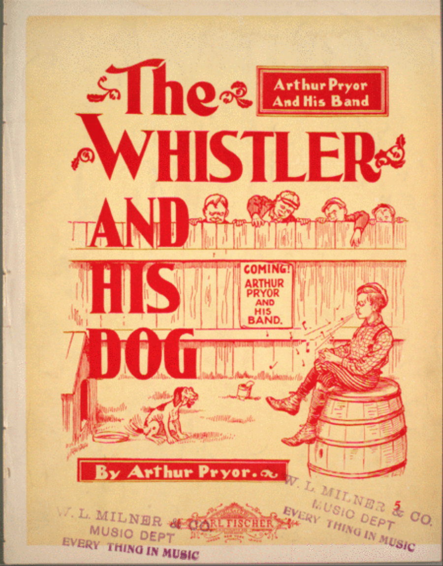 The Whistler And His Dog Piano Solo scores gallery preview page 1
